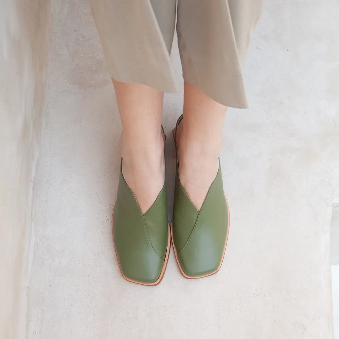 Mule MIra Verde Moss