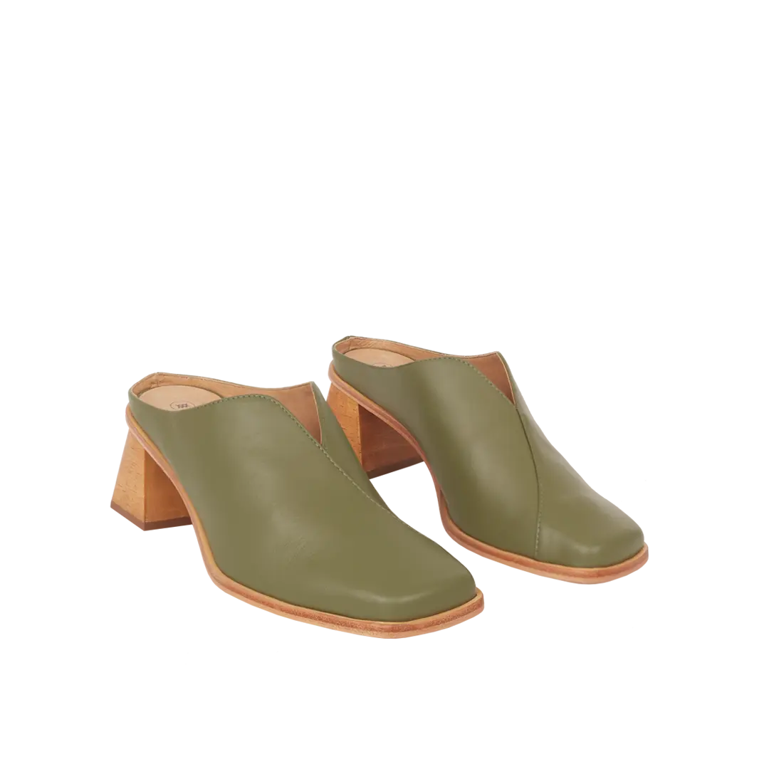 Mule MIra Verde Moss