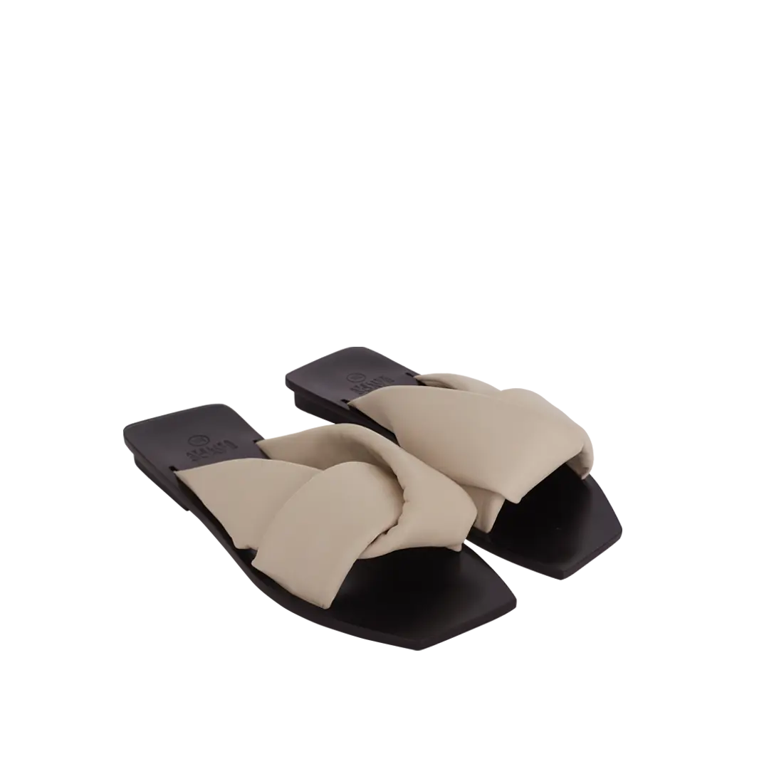 Rasteira Yoko Baunilha