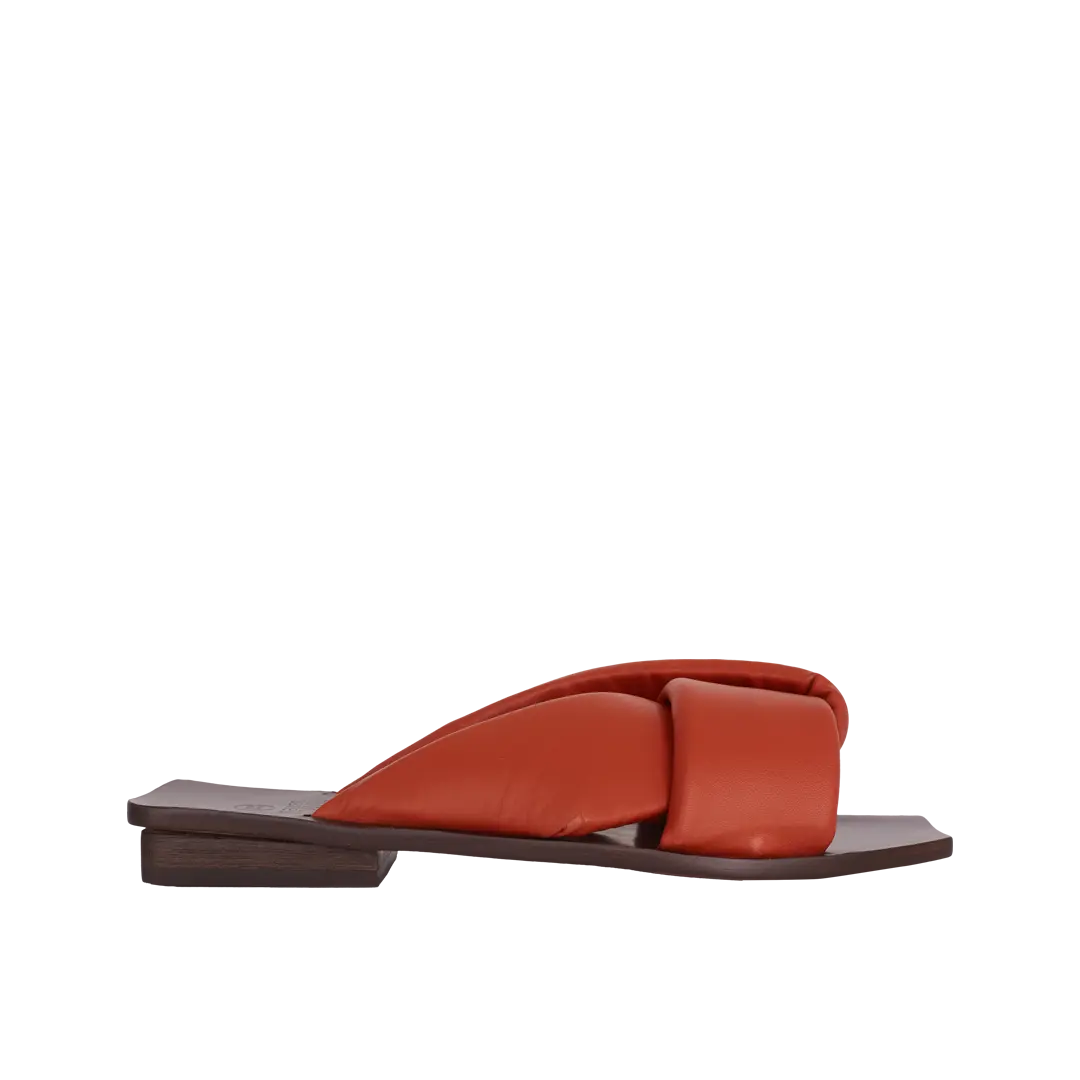 Rasteira Yoko Terracota