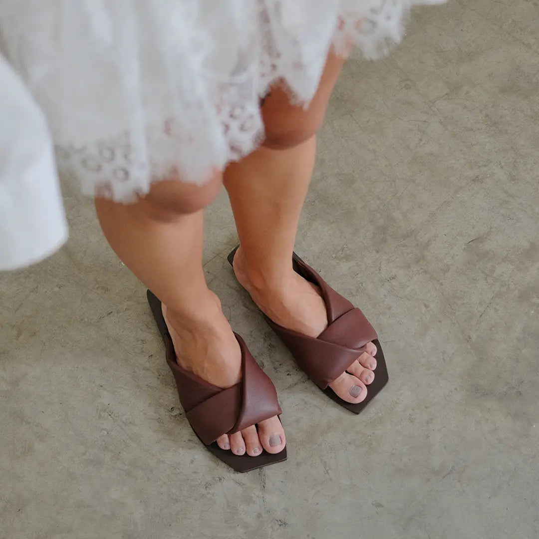 Rasteira Yoko Nutella