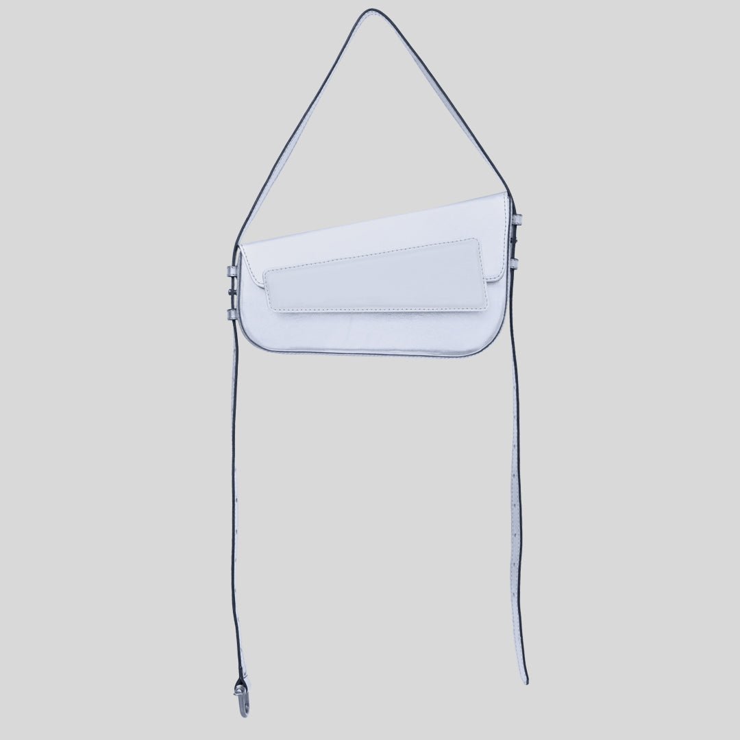 Bolsa Baguete Clark Azul Space - Atelier Soave