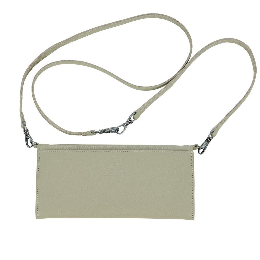 Bolsa Carteira Diagonal Allblack - Atelier Soave