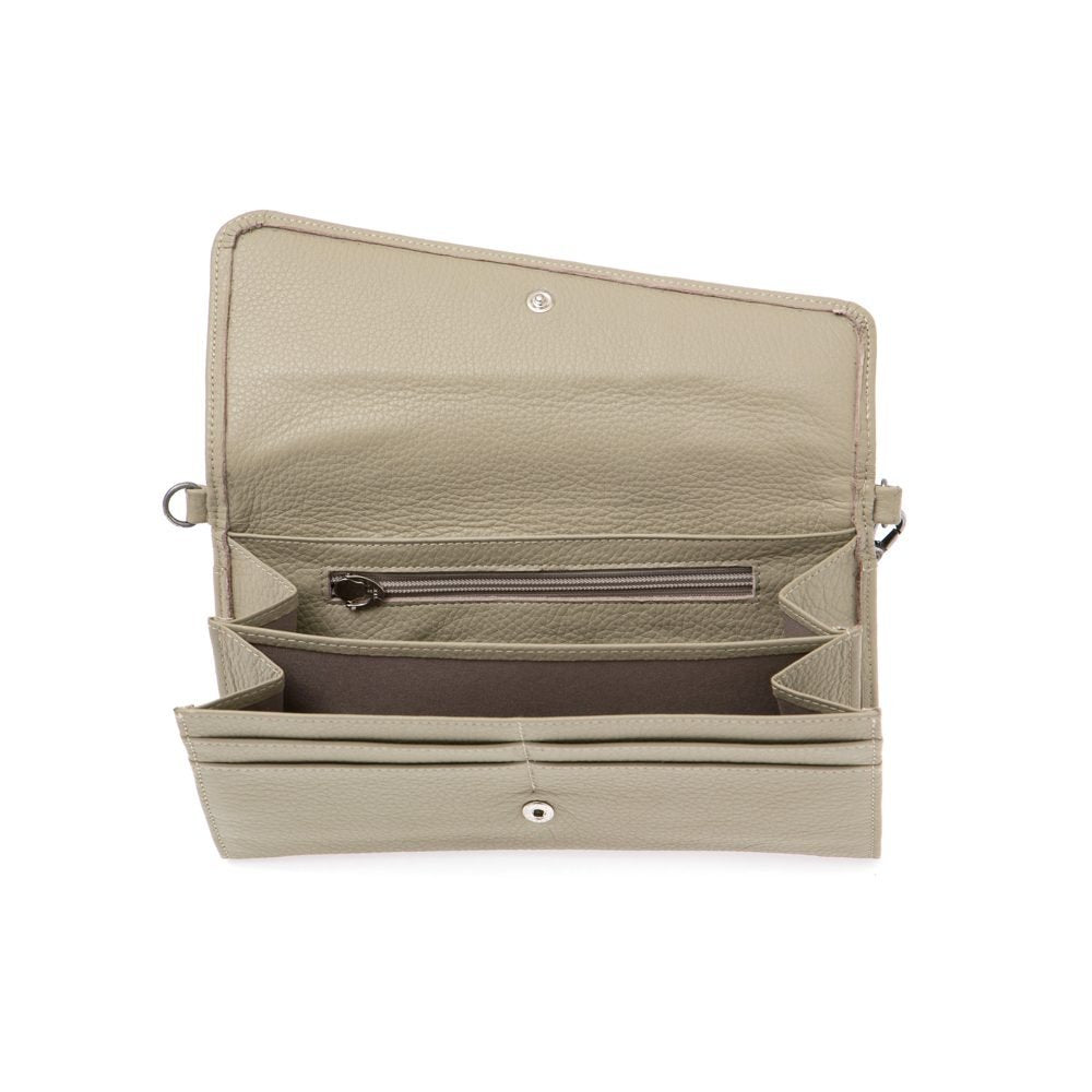 Bolsa Carteira Diagonal Allblack - Atelier Soave
