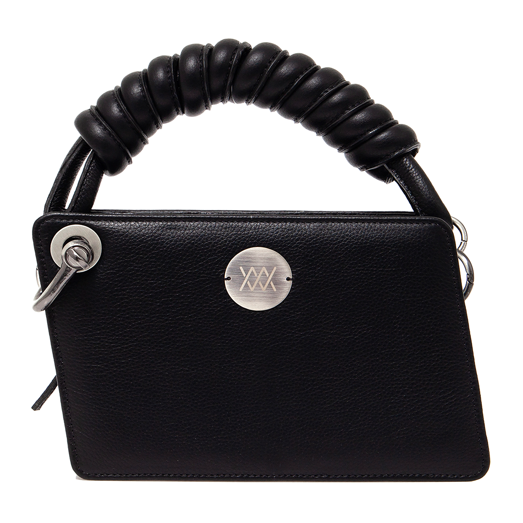 Sandália Justine & Bolsa Assimétrica Allblack