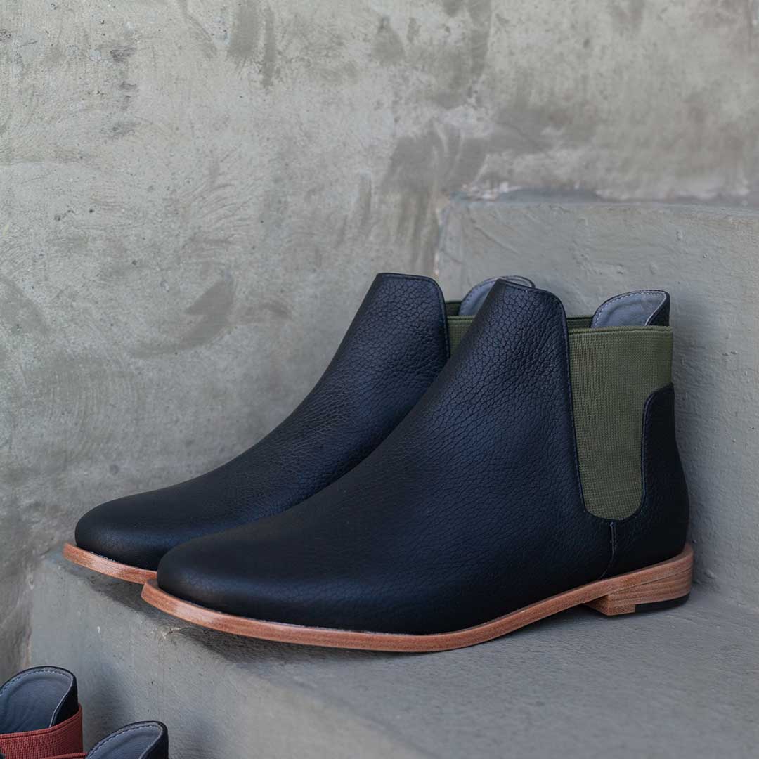 Chelsea Boot Diagonal Verde