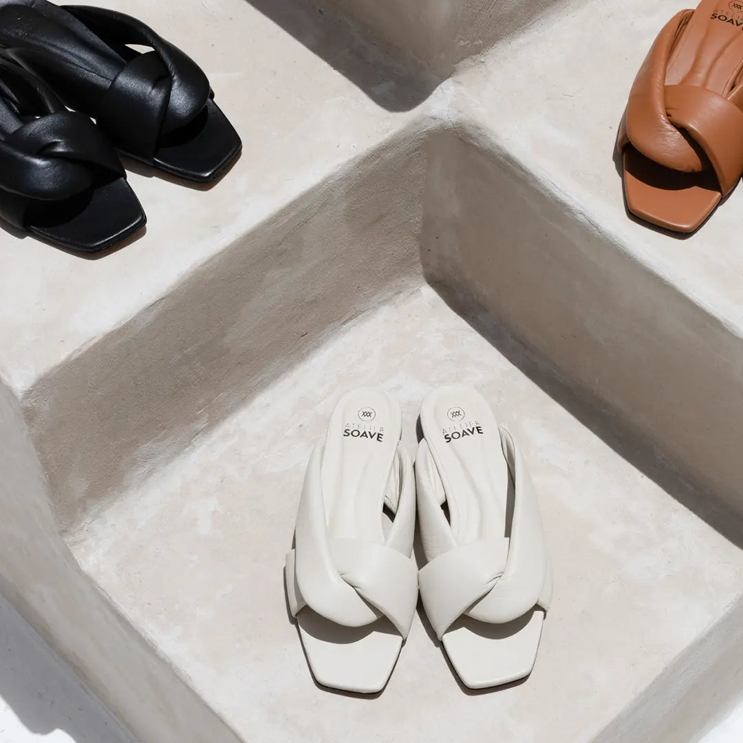 Sandália Lina Baunilha