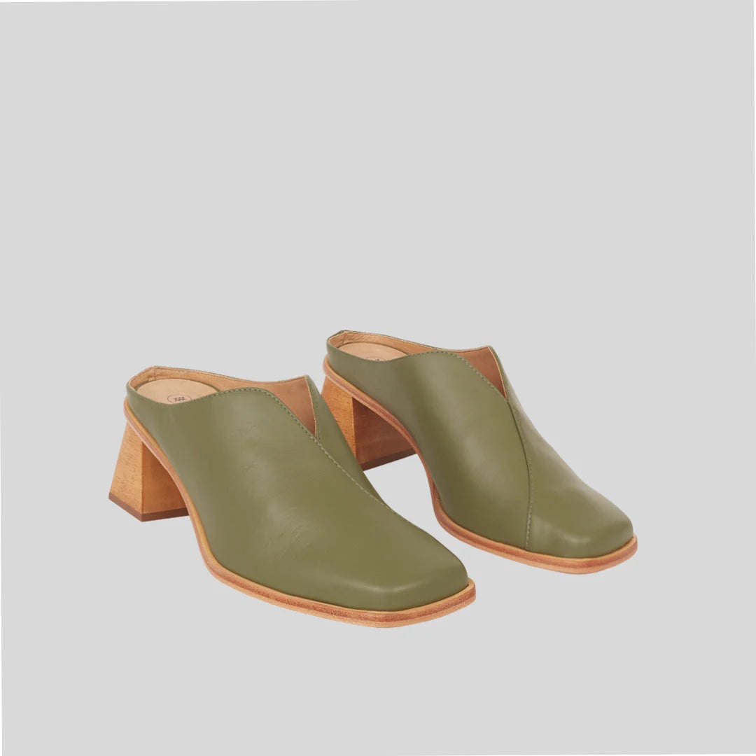 Mule MIra Verde Moss