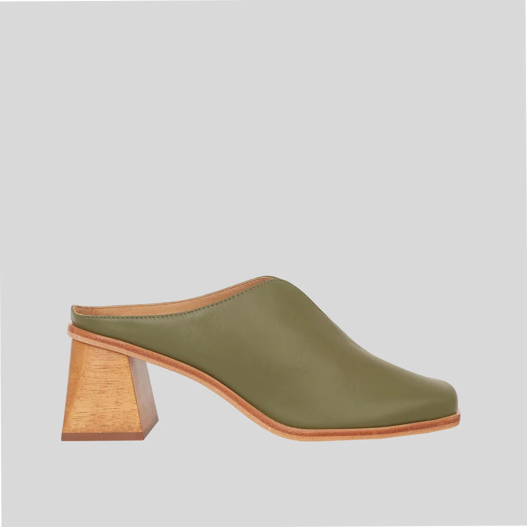 Mule MIra Verde Moss