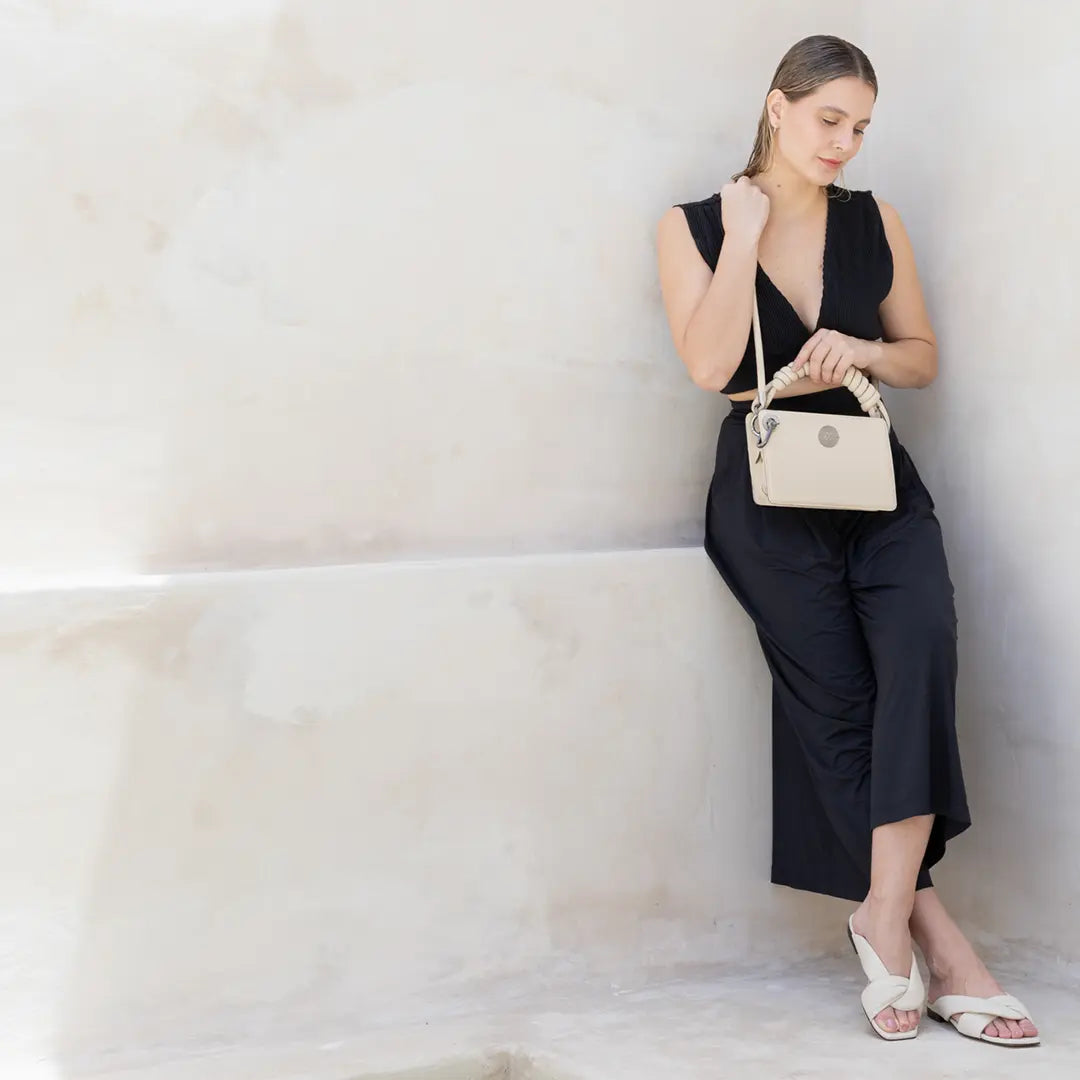 Sandália Lina Baunilha