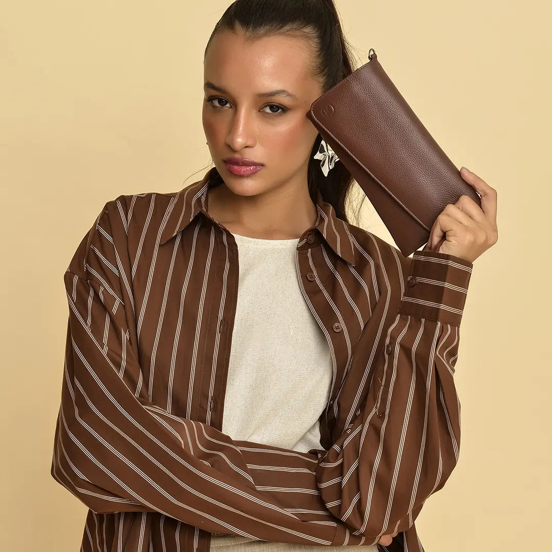 Bolsa Carteira Diagonal Nutella