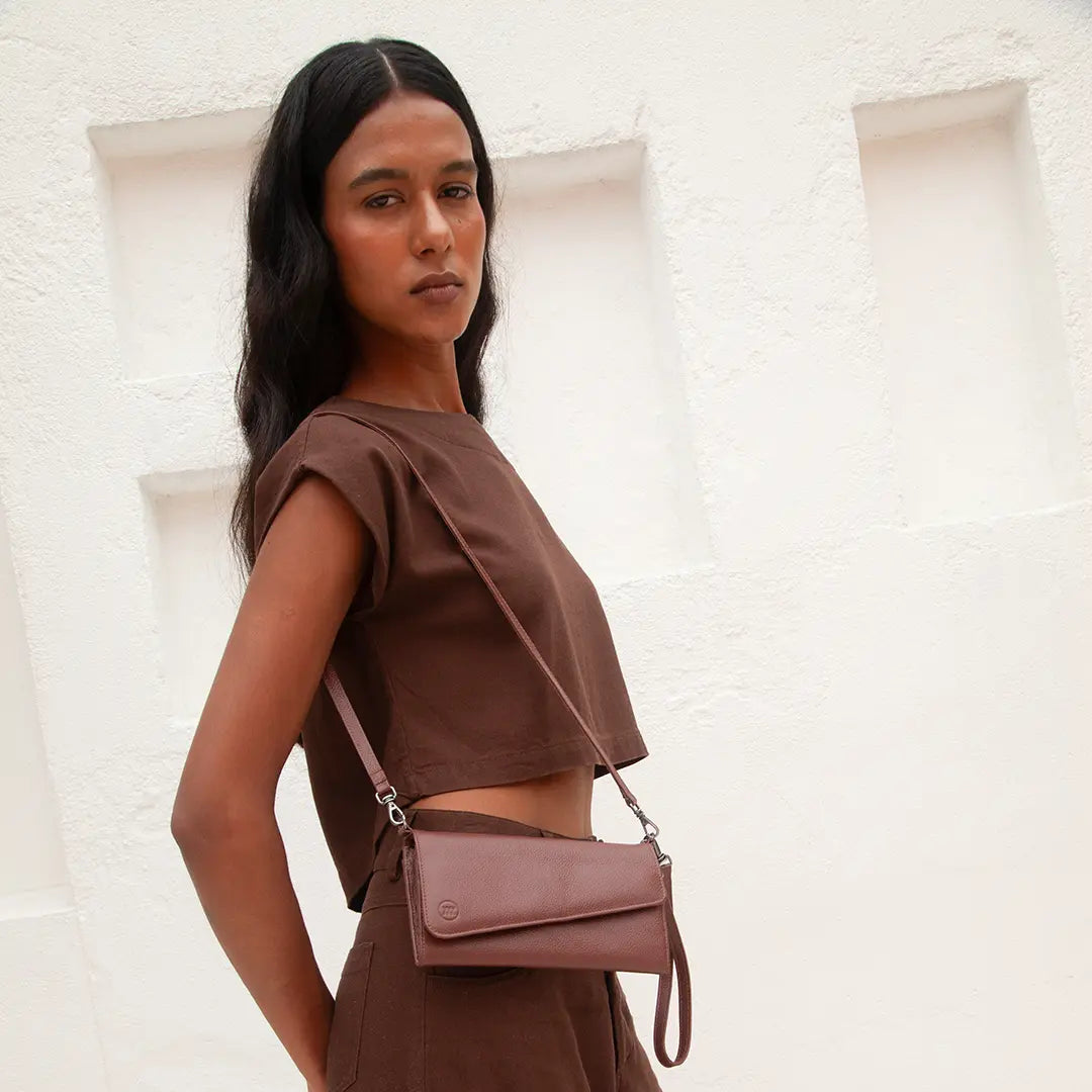 Bolsa Carteira Diagonal Nutella