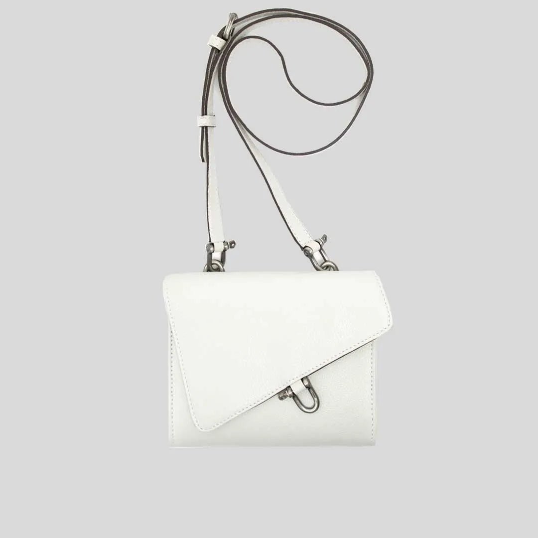 Belt Bag Diagonal Off White - Atelier Soave